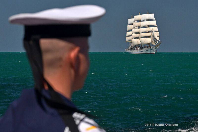 Флот парусник моряк