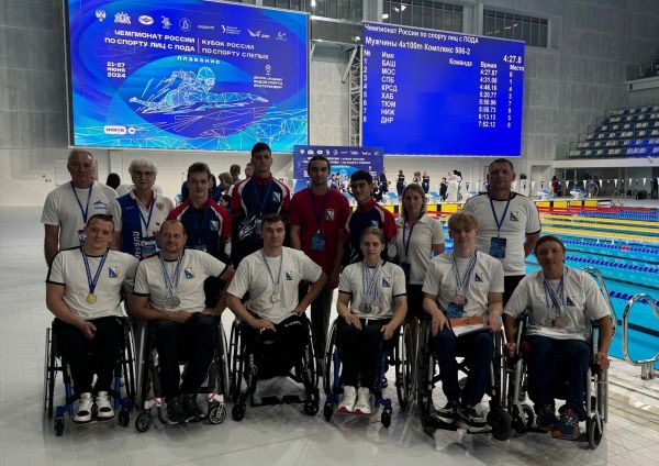 16 медалей везут севастопольские спортсмены с Чемпионата РФ по плаванию среди лиц с поражением опорно-двигательного аппарата