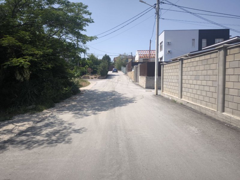 В Севастополе отремонтировали дорогу в районе 5-го километра
