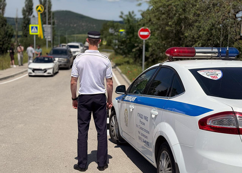 Полиция Севастополя опровергла фейк о бесчинствах автоинспекторов возле АЗС