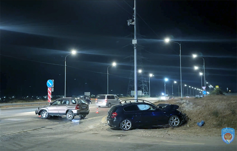 В ДТП на автодороге «Севастополь — Инкерман» пострадали три человека (ВИДЕО)