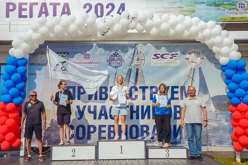 Севастопольская яхтсменка стала победительницей «Поволжской регаты»