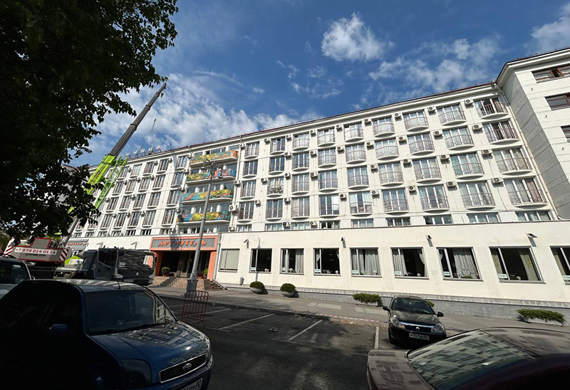 Севастопольской гостиницы «Украина» больше нет (ФОТО)