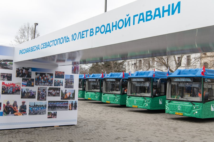На маршруты Севастополя выйдут 18 новых автобусов