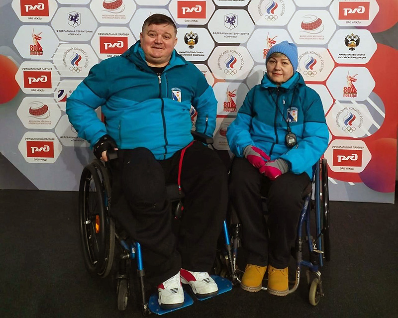 Севастопольцы стали пятыми на чемпионате России по керлингу на колясках