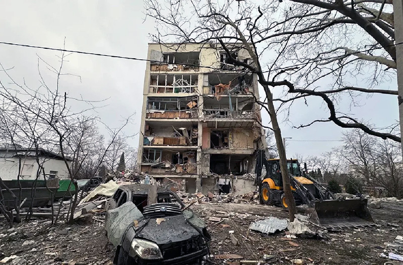 Аварийно-спасательные работы на месте взрыва и пожара на улице Корчагина завершены