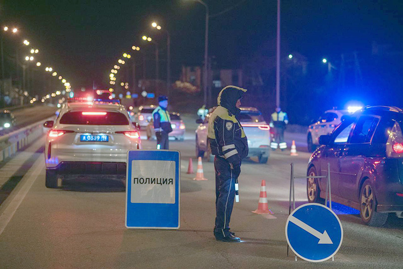 В Севастополе в ходе рейда «Ночной город» автоинспекторы выявили 25 нарушений