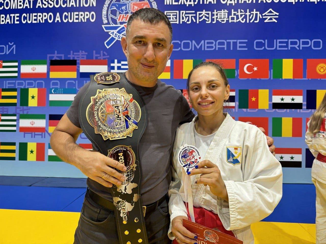 Спортсменка из Севастополя стала чемпионкой мира по рукопашному бою
