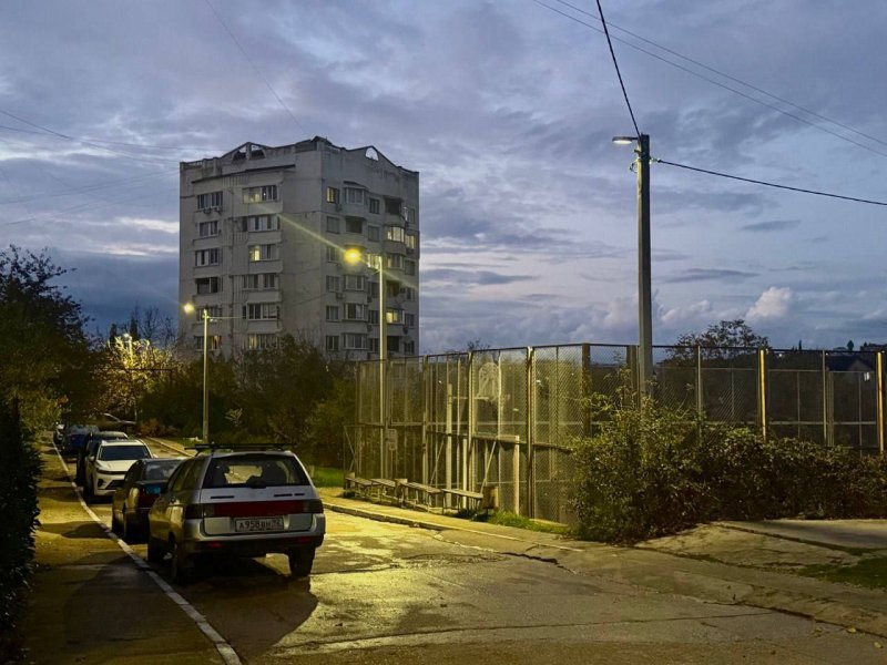На улице Кокчетавской стало светлее
