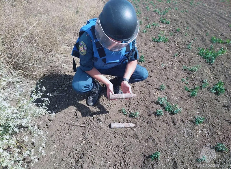 В Севастополе за неделю обезвредили семь взрывоопасных предметов