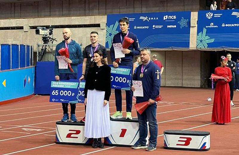 Легкоатлет севастопольской спортроты ЦСКА стал чемпионом России