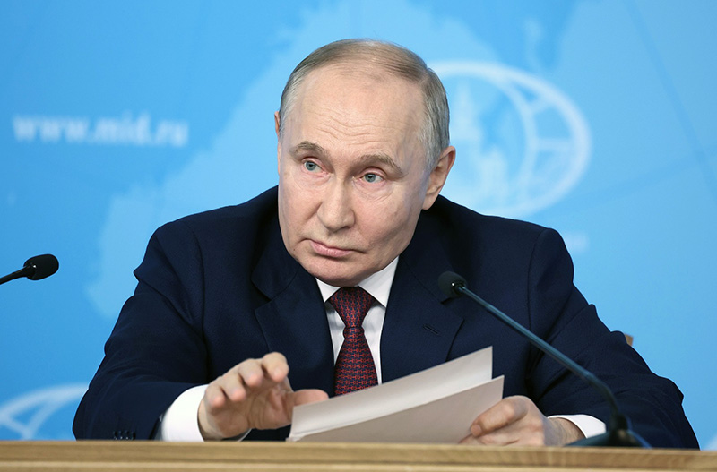 Путин назвал четыре условия для переговоров с Киевом