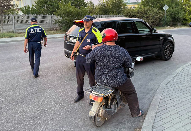 В Севастополе на выходных автоинспекторы проведут рейд «Мото»