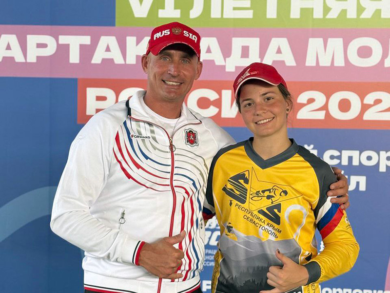 Севастопольская спортсменка София Силенко завоевала «серебро» Спартакиады молодежи России по велоспорту