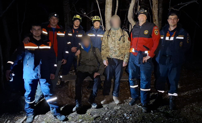 Спасатели пришли на помощь заблудившимся в Бахчисарайском районе туристам