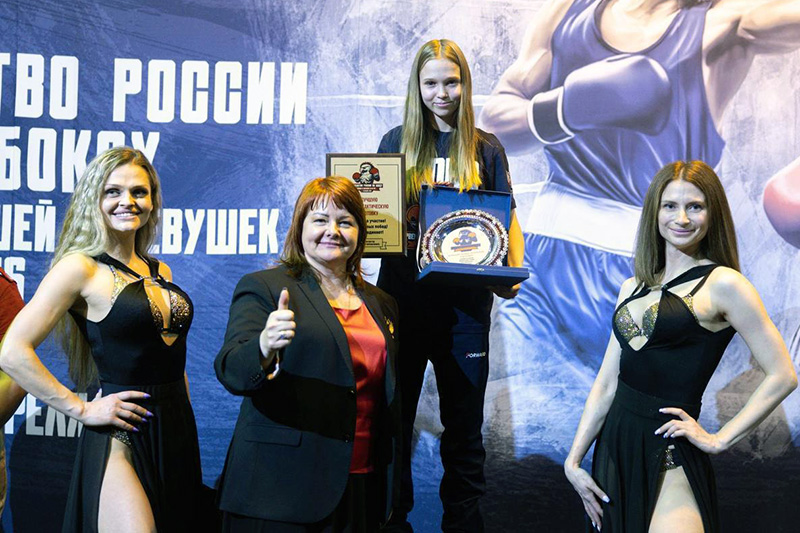 Севастопольская спортсменка Анастасия Тюнина победила на первенстве России по боксу