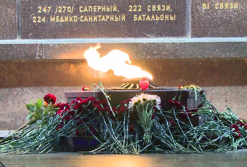 Гость Севастополя осужден за осквернение Вечного огня (видео)