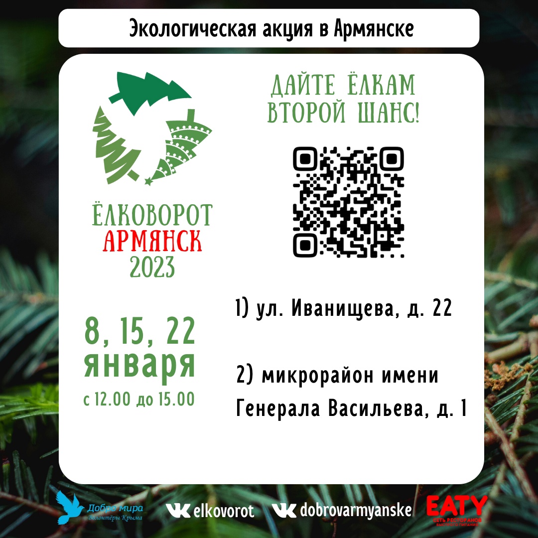 Как с пользой утилизировать новогоднюю елку в Крыму - точки сбора |  09.01.2023 | Севастополь - БезФормата